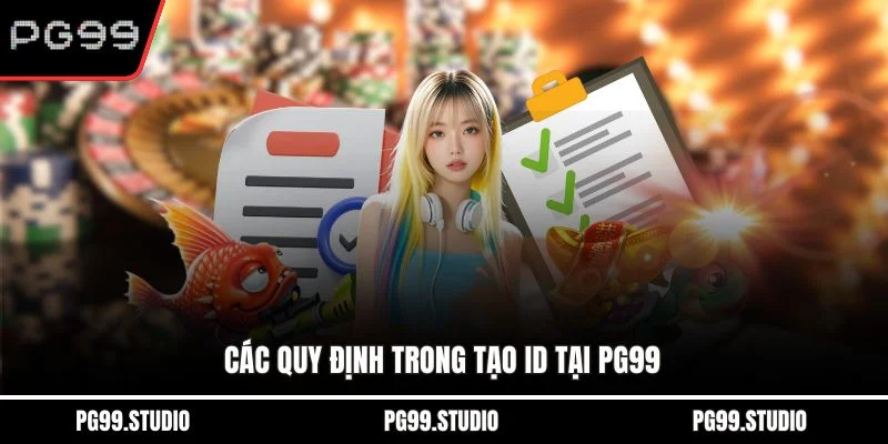 Các quy định trong tạo ID tại PG99
